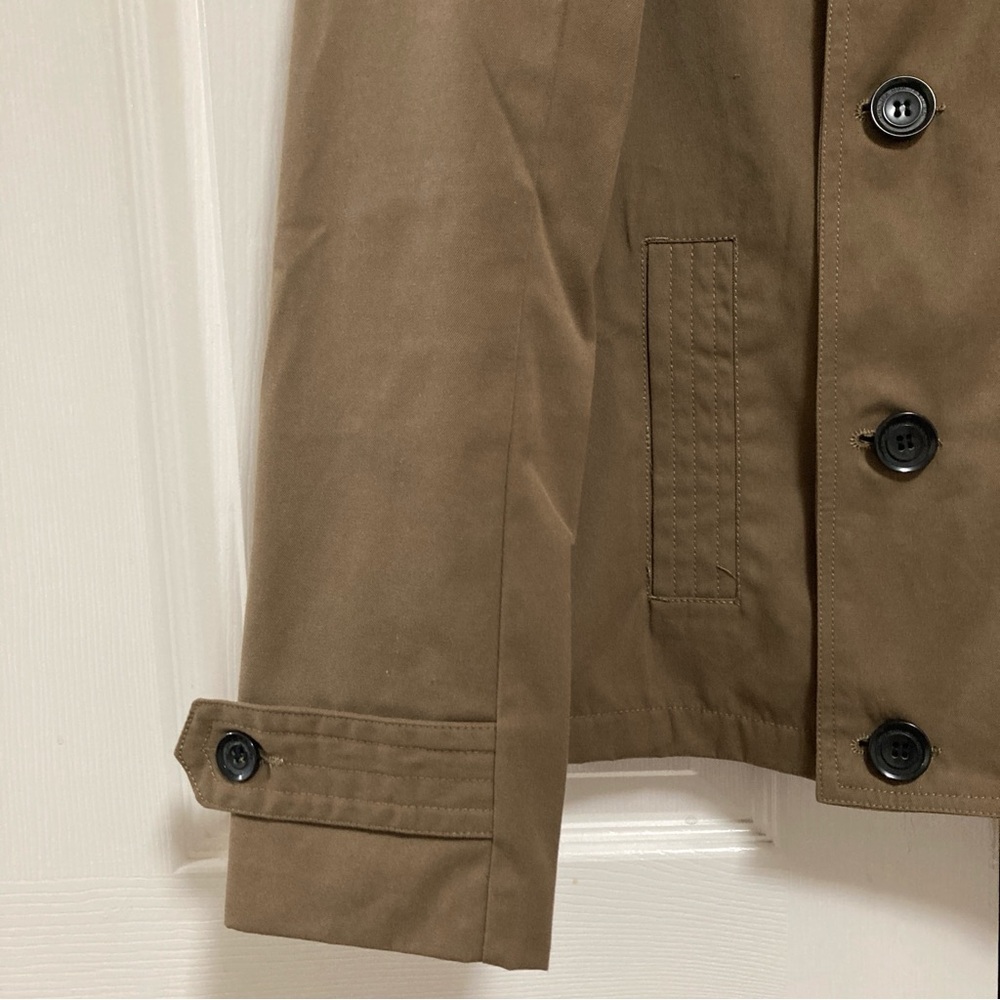 Projek Raw Jacket Coat Men’s Brown Size M Double Breasted Outdoor Winter Travel - Picture 5 of 15